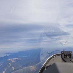 Verortung via Georeferenzierung der Kamera: Aufgenommen in der Nähe von Garmisch-Partenkirchen, Deutschland in 3900 Meter